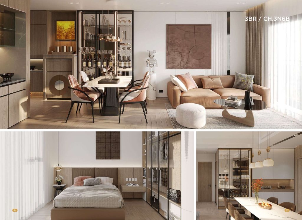 Phối cảnh 3N6B Chung cư Hue Heritage